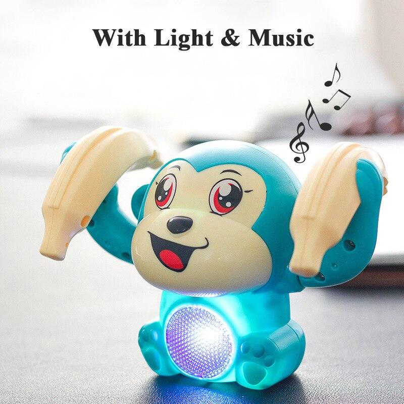 Electronic Tumbling Monkey with Light Music - BestShop
