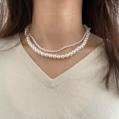 Elegant Jewelry Wedding Big Pearl Necklace For Women - BestShop