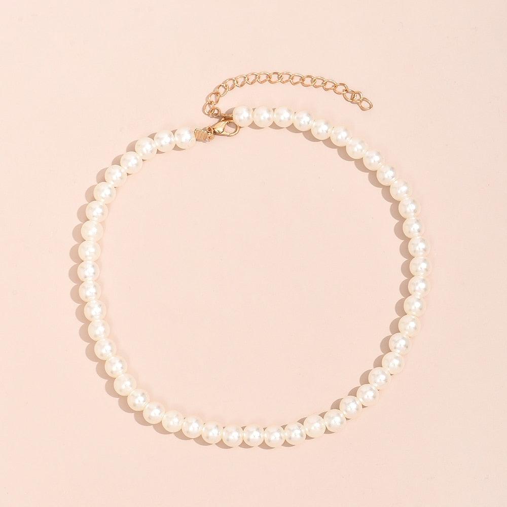 Elegant Jewelry Wedding Big Pearl Necklace For Women - BestShop