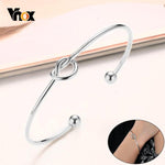 Load image into Gallery viewer, Elegant Tied Knot Cuff Bracelet - BestShop