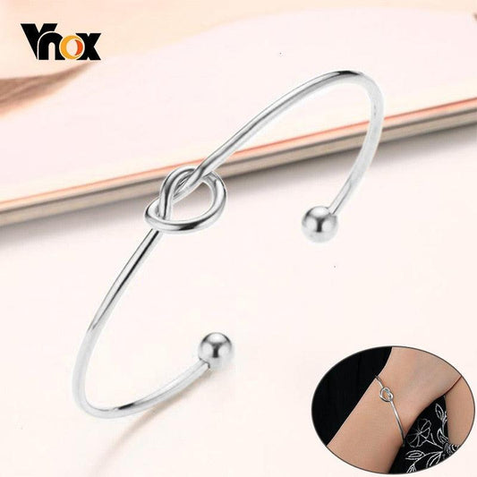 Elegant Tied Knot Cuff Bracelet - BestShop