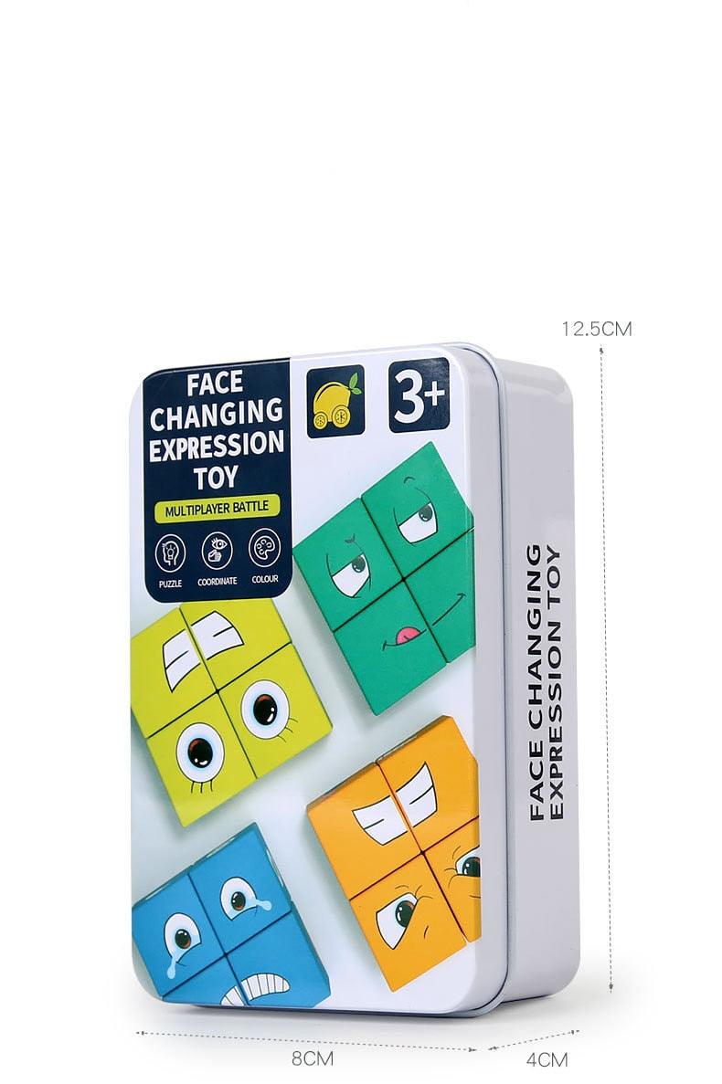 Face Change Expression Puzzle Building Blocks - BestShop
