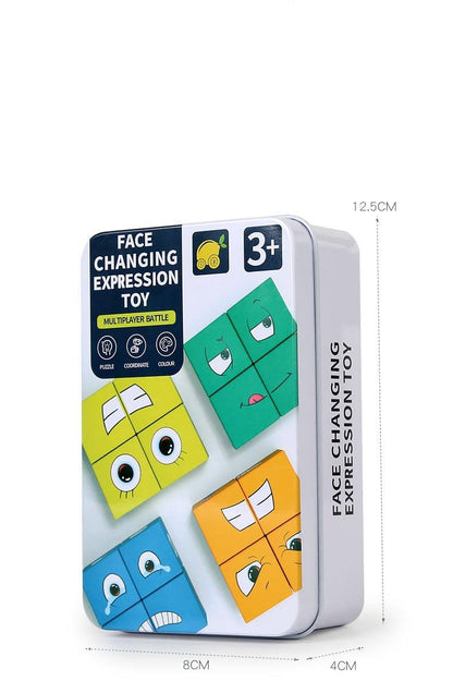 Face Change Expression Puzzle Building Blocks - BestShop