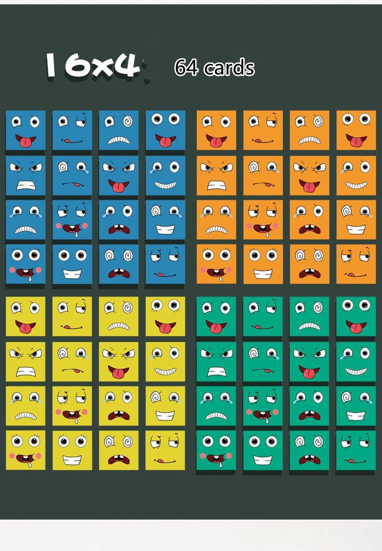 Face Change Expression Puzzle Building Blocks - BestShop