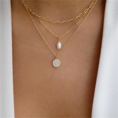 Fashion Gold Color Heart-Shaped Necklace For Women - BestShop