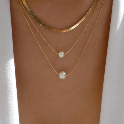 Fashion Gold Color Heart-Shaped Necklace For Women - BestShop