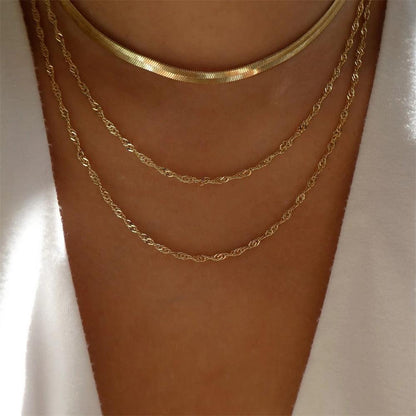 Fashion Gold Color Heart-Shaped Necklace For Women - BestShop