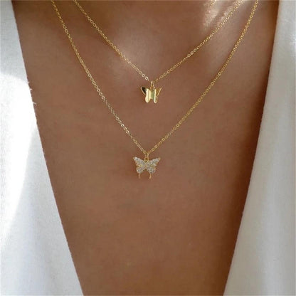 Fashion Gold Color Heart-Shaped Necklace For Women - BestShop