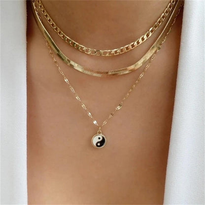 Fashion Gold Color Heart-Shaped Necklace For Women - BestShop