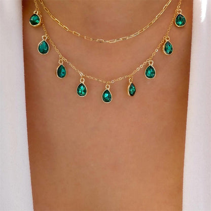 Fashion Gold Color Heart-Shaped Necklace For Women - BestShop