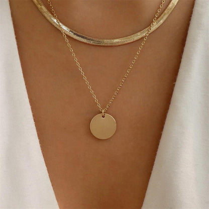 Fashion Gold Color Heart-Shaped Necklace For Women - BestShop