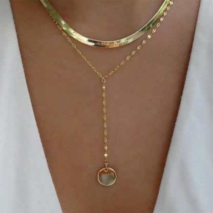 Fashion Gold Color Heart-Shaped Necklace For Women - BestShop