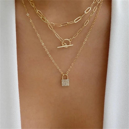 Fashion Gold Color Heart-Shaped Necklace For Women - BestShop