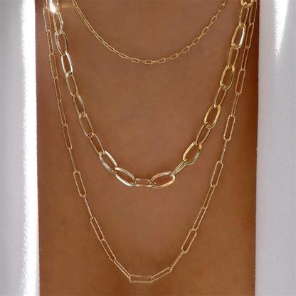Fashion Gold Color Heart-Shaped Necklace For Women - BestShop