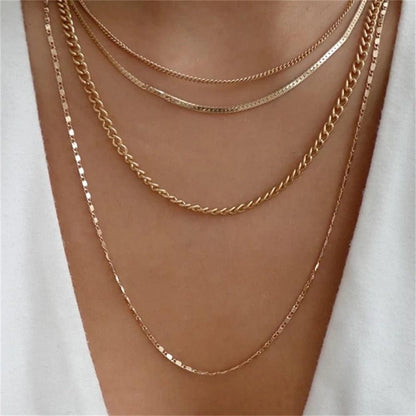 Fashion Gold Color Heart-Shaped Necklace For Women - BestShop
