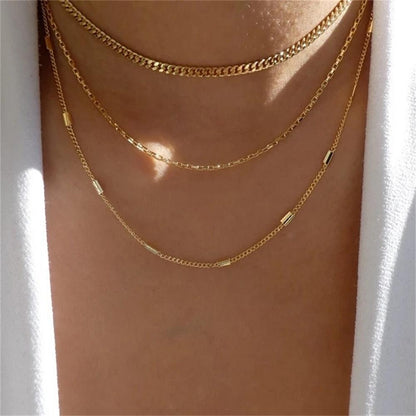 Fashion Gold Color Heart-Shaped Necklace For Women - BestShop