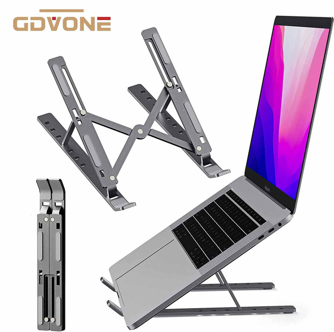 Foldable Aluminum Laptop Stand for 10-15.6" Notebooks - BestShop