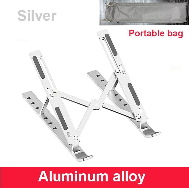 Foldable Aluminum Laptop Stand for 10-15.6" Notebooks - BestShop