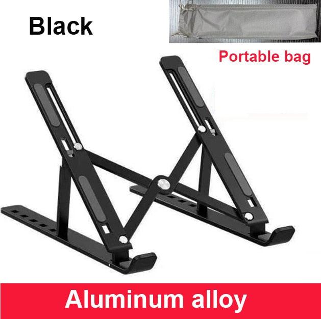 Foldable Aluminum Laptop Stand for 10-15.6" Notebooks - BestShop