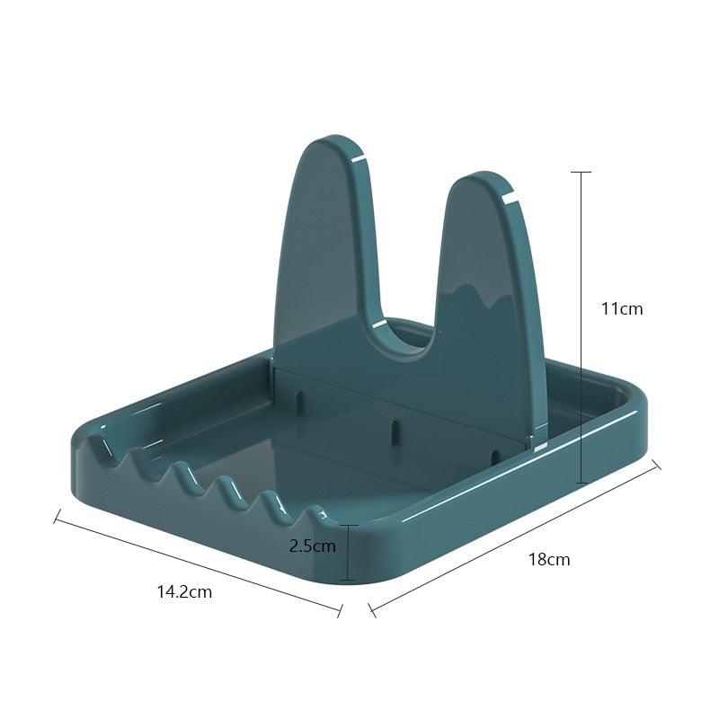 Foldable Pot Lid Rack Spatula Holder - BestShop