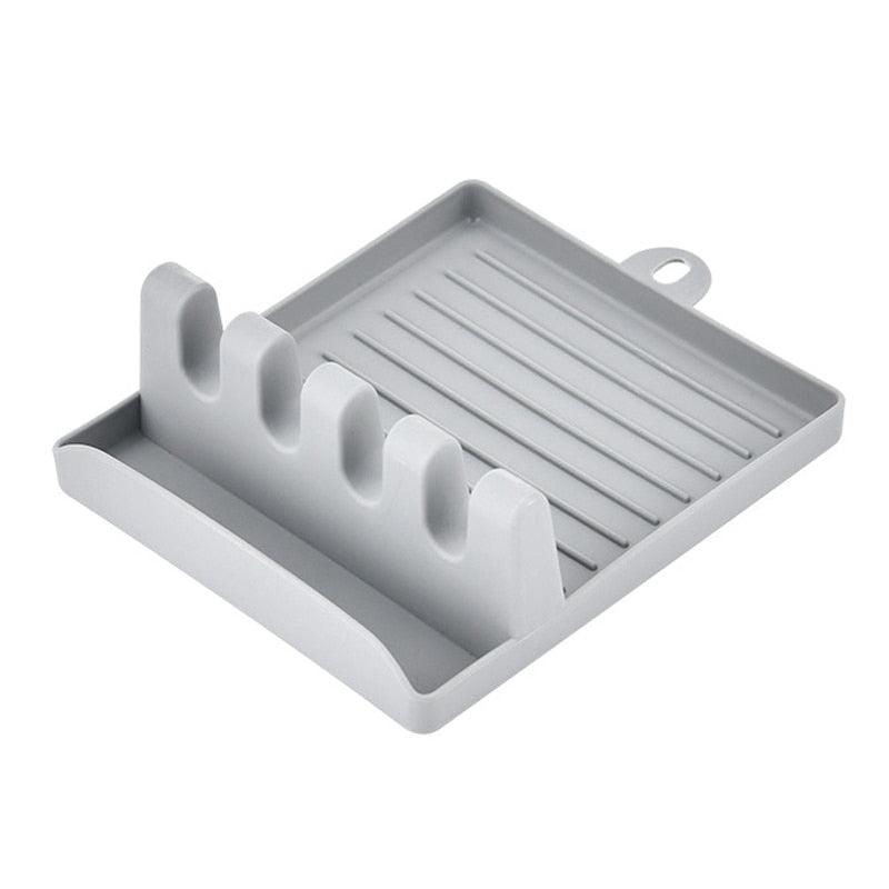 Foldable Pot Lid Rack Spatula Holder - BestShop