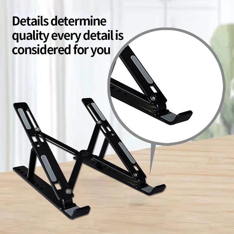 Folding Laptop Stand Convenient Cooling Base Bracket - BestShop