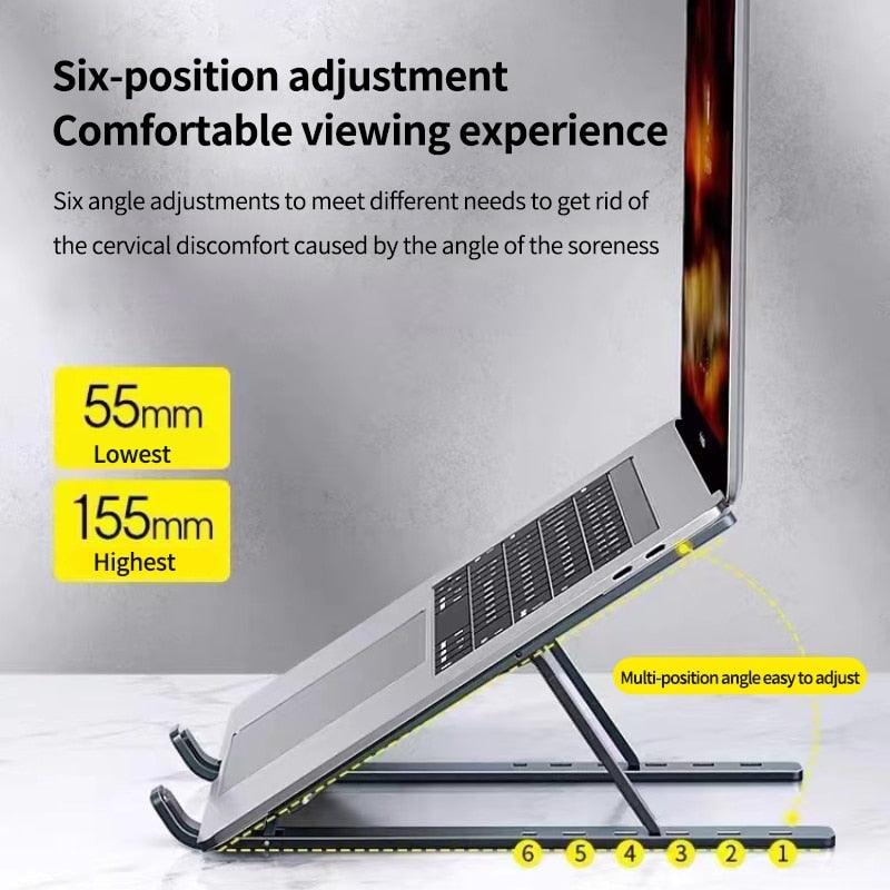 Folding Laptop Stand Convenient Cooling Base Bracket - BestShop