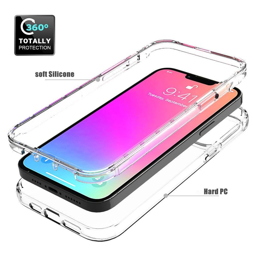 Full Body Clear Case For iPhone - BestShop