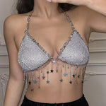 Load image into Gallery viewer, Full Rhinestone Chest Bikini - BestShop