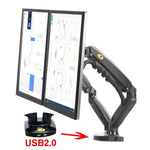 Load image into Gallery viewer, Gas Spring Desktop Dual Monitor Arm - BestShop
