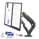 Load image into Gallery viewer, Gas Spring Desktop Dual Monitor Arm - BestShop
