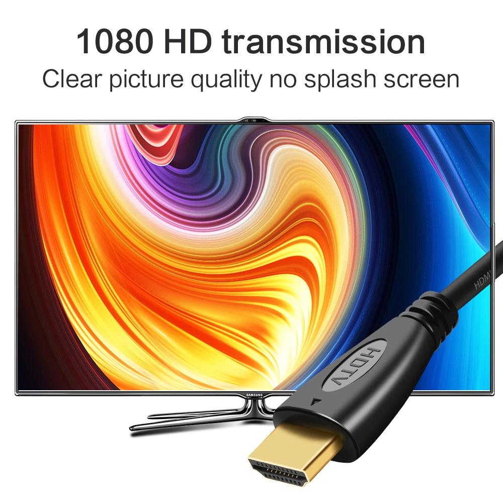 HDMI-compatible Cable Video Cables Gold Plated - BestShop