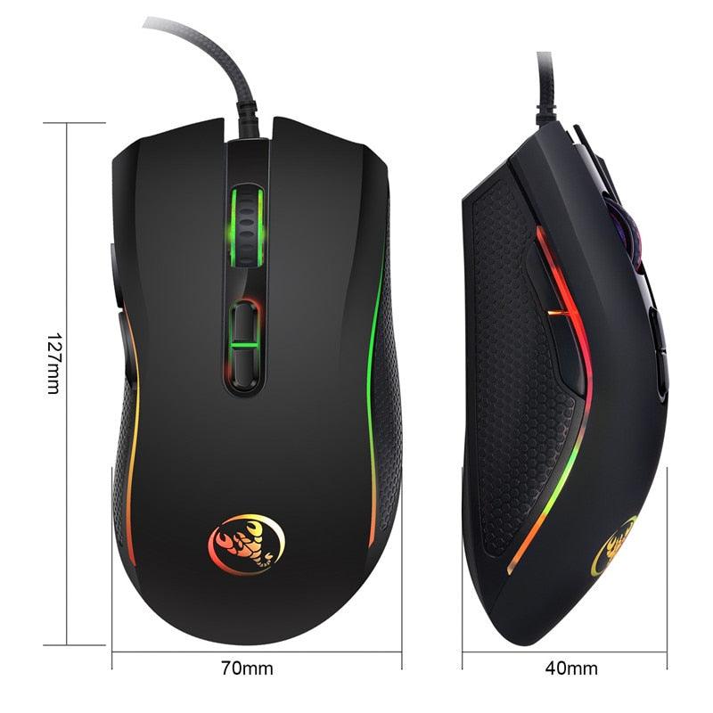 High Quality Optical Professional RGB Wired Gaming Mouse - BestShop