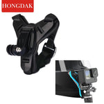 Load image into Gallery viewer, Hongdak Motorcycle Helmet Chin Mount Sports Camera Holder - BestShop
