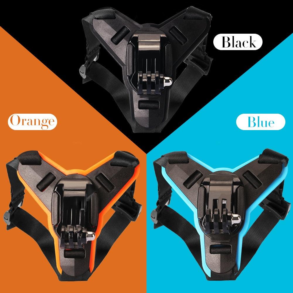 Hongdak Motorcycle Helmet Chin Mount Sports Camera Holder - BestShop