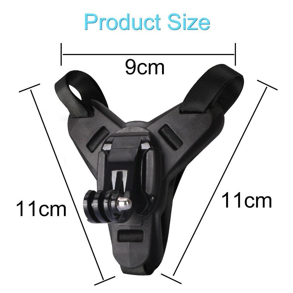 Hongdak Motorcycle Helmet Chin Mount Sports Camera Holder - BestShop