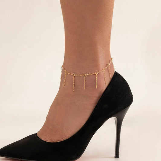 Ingemark Adjustable Chain Anklet Bracelet for Women - BestShop