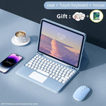 Load image into Gallery viewer, iPad Accessory Bundle with Bluetooth Keyboard, Wireless Mouse and iPad case - BestShop