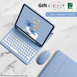 Load image into Gallery viewer, iPad Accessory Bundle with Bluetooth Keyboard, Wireless Mouse and iPad case - BestShop
