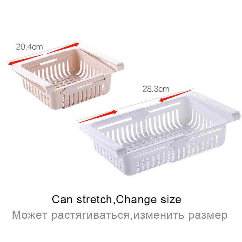 Kitchen Fridge Storage Rack Organizer - BestShop