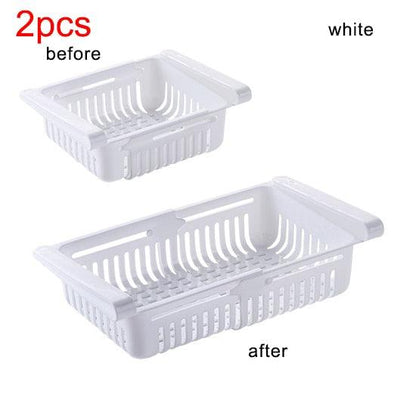 Kitchen Fridge Storage Rack Organizer - BestShop