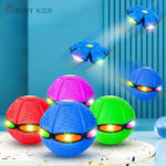 Load image into Gallery viewer, LED Flying UFO Flat Throw Disc Ball - BestShop
