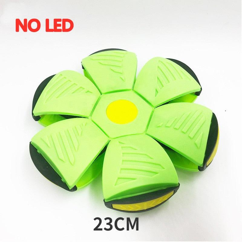 LED Flying UFO Flat Throw Disc Ball - BestShop