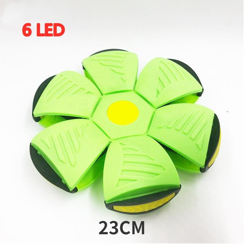 LED Flying UFO Flat Throw Disc Ball - BestShop