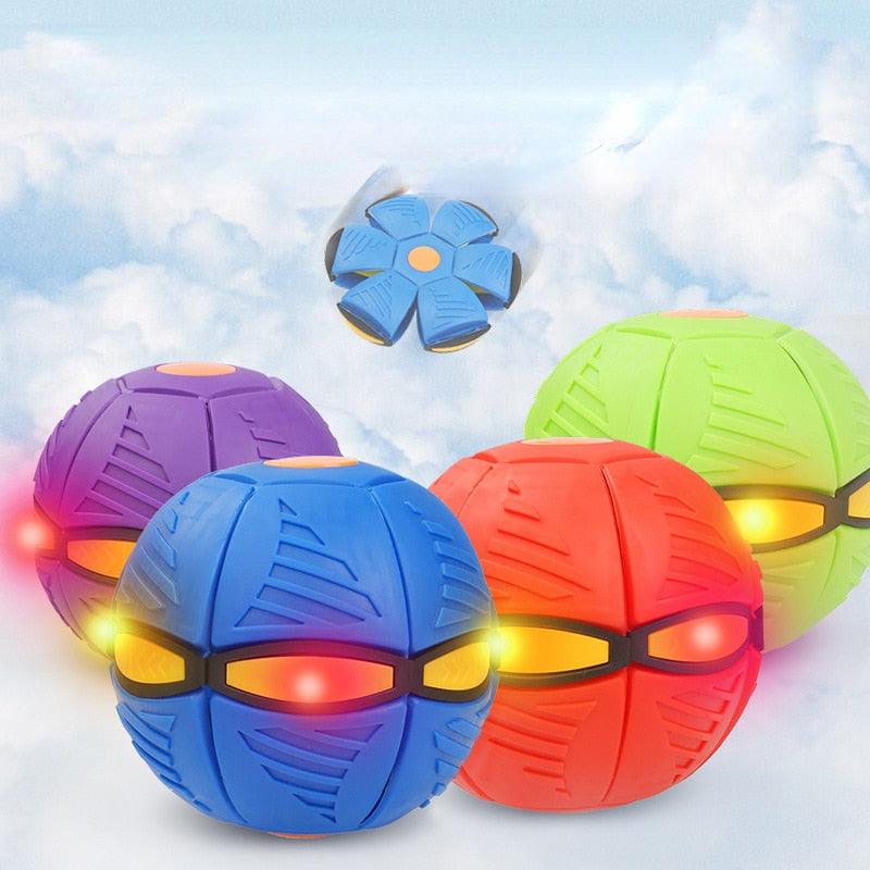 LED Flying UFO Flat Throw Disc Ball - BestShop