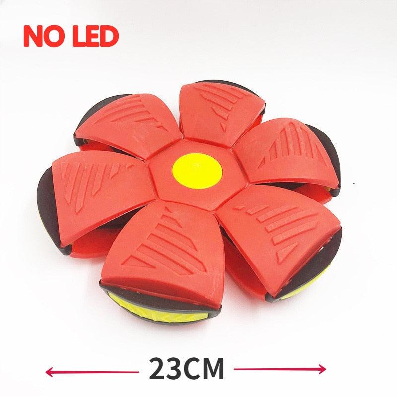 LED Flying UFO Flat Throw Disc Ball - BestShop