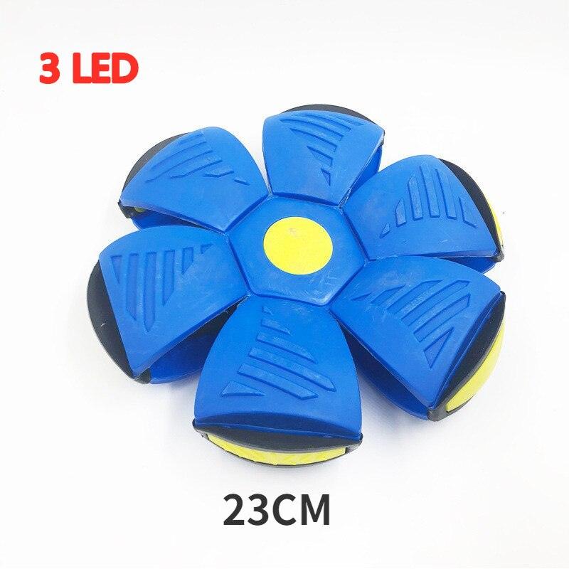 LED Flying UFO Flat Throw Disc Ball - BestShop