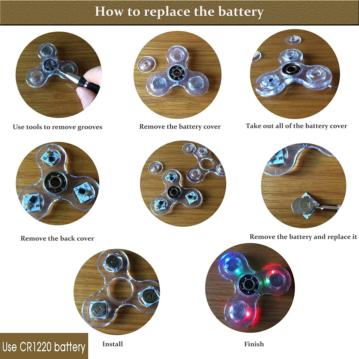 LED Light Up Fidget Spinner - BestShop