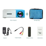 Load image into Gallery viewer, LED Mini Projector Support 1080P Projetor - BestShop