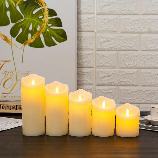 Led Simulation Tearing Swing Electronic Candle Light - BestShop
